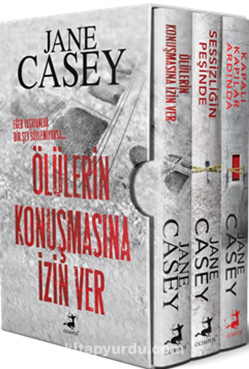 Jane Casey Maeve Kerrigan Serisi 3 (Kutulu Set  3 Kitap)