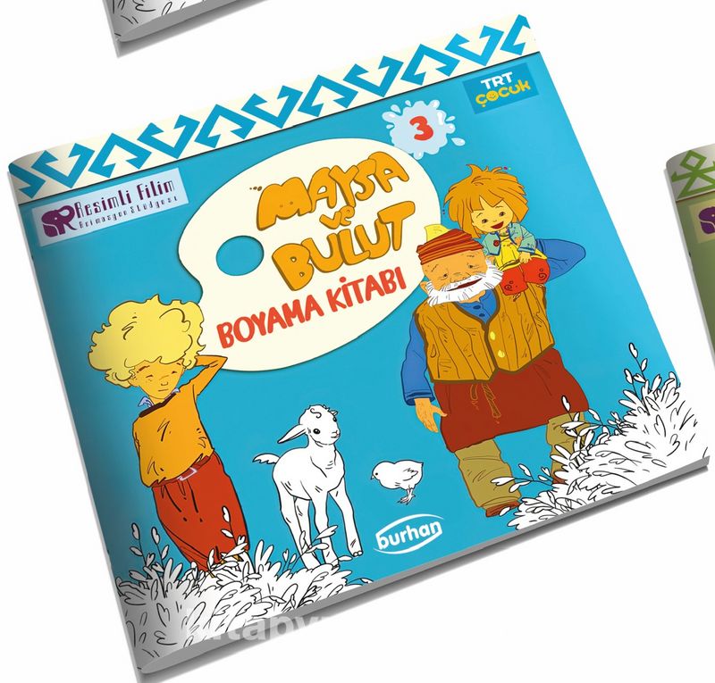 Maysa ve Bulut Boyama Kitabı 3